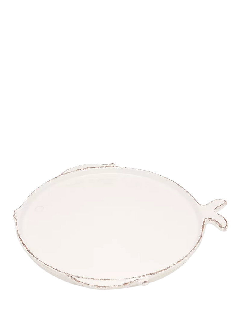 Virginia Casa Marina fish-shaped earthenware salad plate 21cm - British product