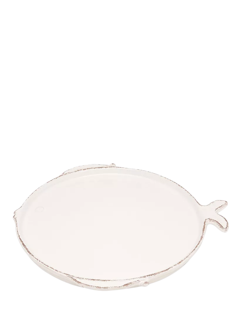 Virginia Casa Marina fish-shaped earthenware salad plate 21cm - British product