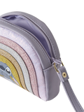 NAME IT Stitch glitter crossbody bag lavender grey, imported from the UK