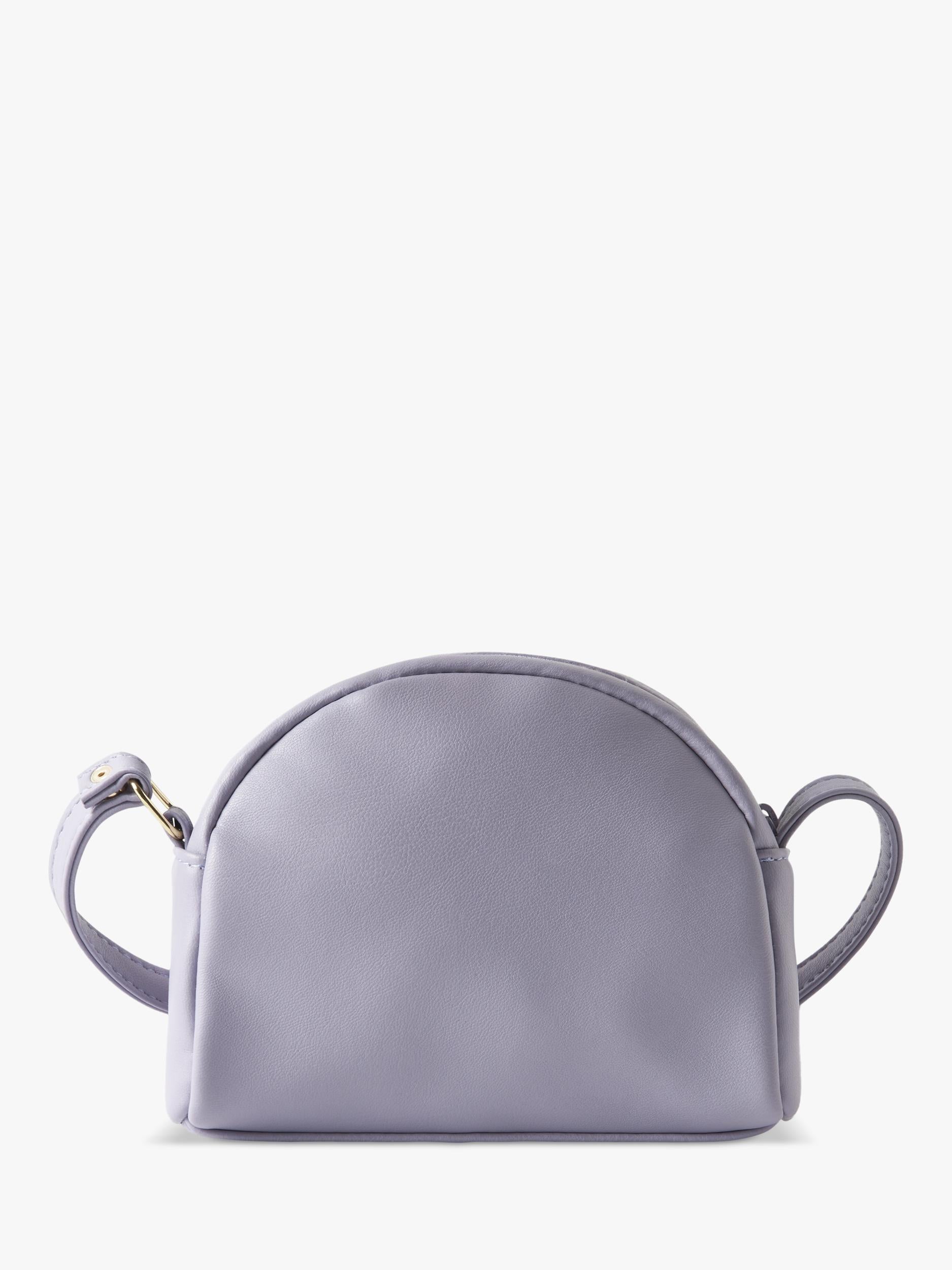 NAME IT Stitch glitter crossbody bag lavender grey, imported from the UK
