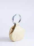 Topshop cherry metal handle handbag buttermilk - British product