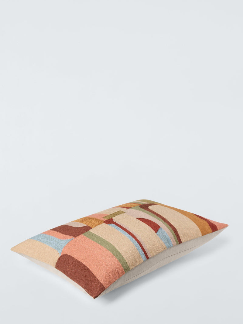 John Lewis Strata multi rectangular cushion 40x60cm, imported from the UK