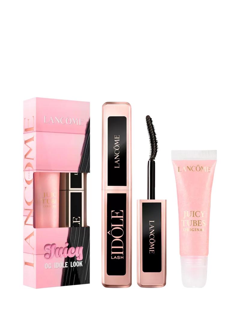 Lancôme Idôle Look gift set Lash Idôle mascara and Juicy Tubes lip gloss (British brand)