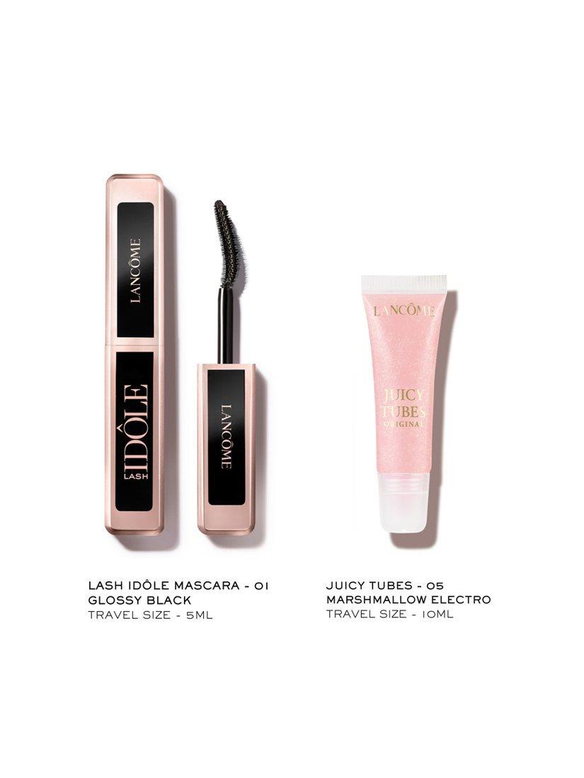Lancôme Idôle Look gift set Lash Idôle mascara and Juicy Tubes lip gloss (British brand)