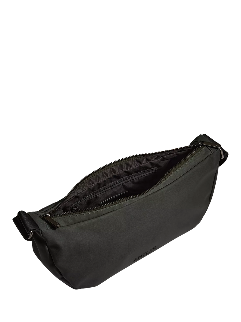 Antler Icon Sling Bag Dark Khaki 6L, imported from the UK