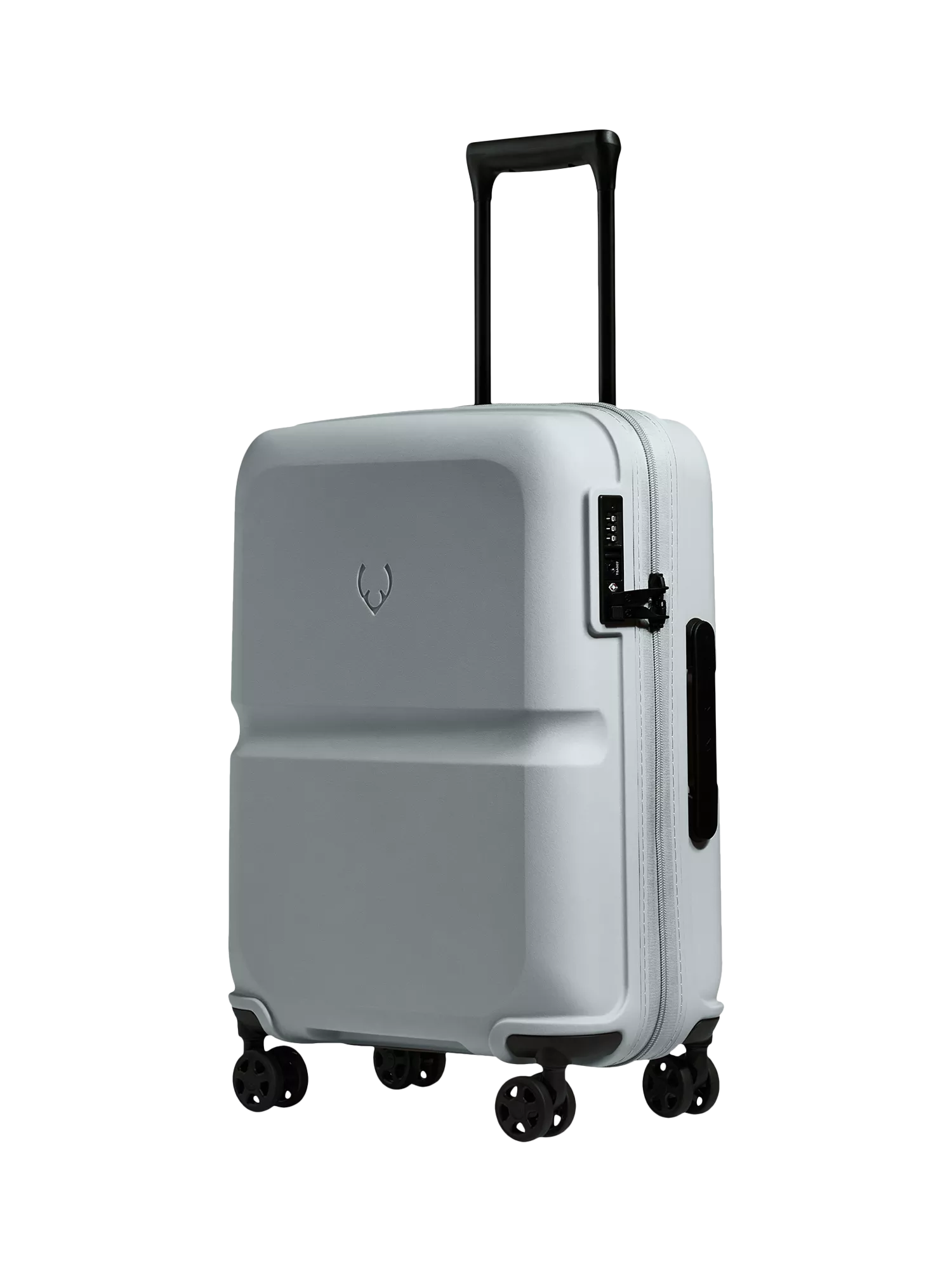 Antler 55cm Expandable Double Wheel Cabin Single Stripe Suitcase, 39L, Salt Blue