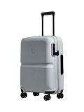 Antler 55cm Expandable Double Wheel Cabin Single Stripe Suitcase, 39L, Salt Blue