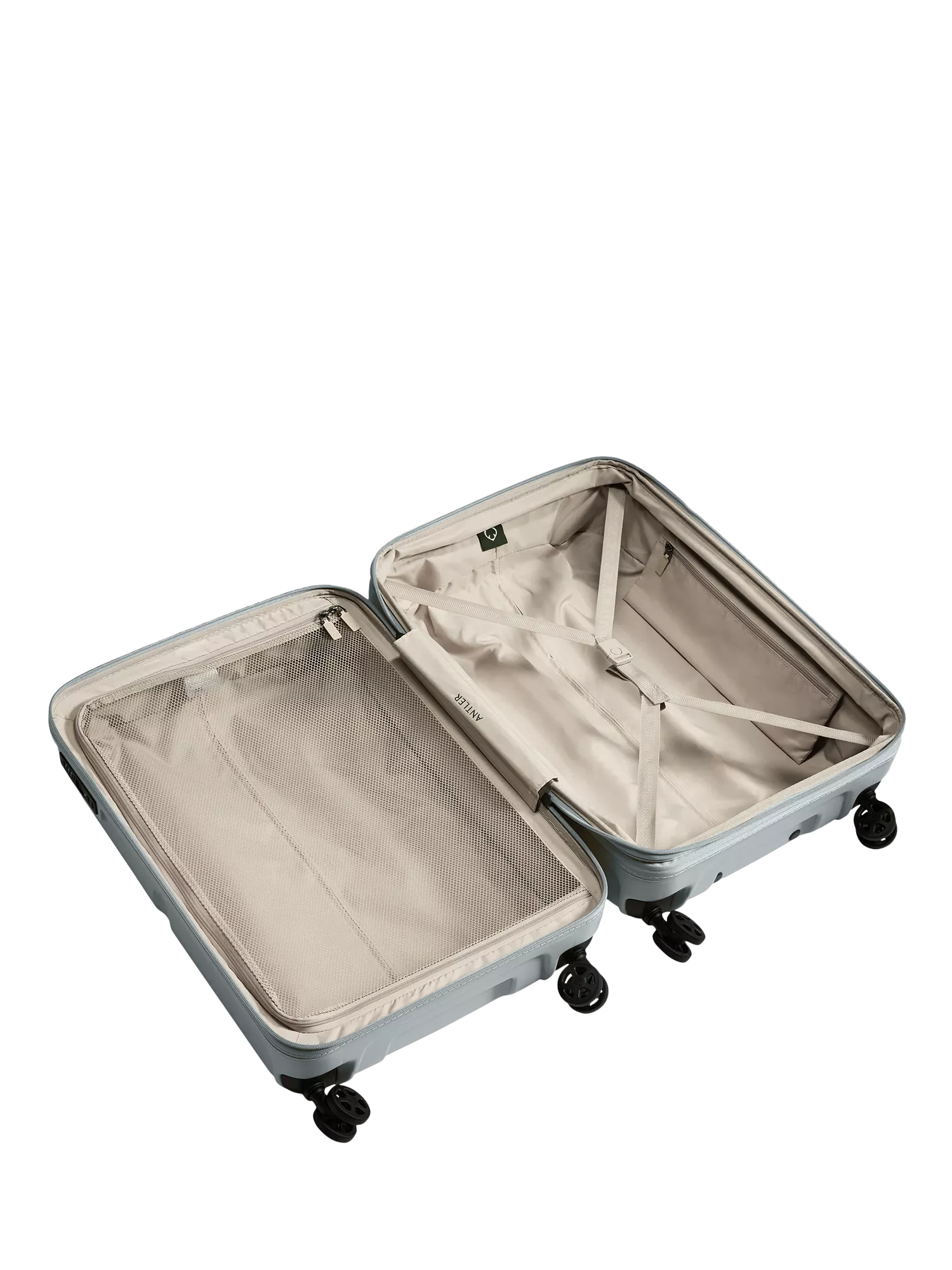 Antler medium suitcase single stripe salt blue 68cm, UK version