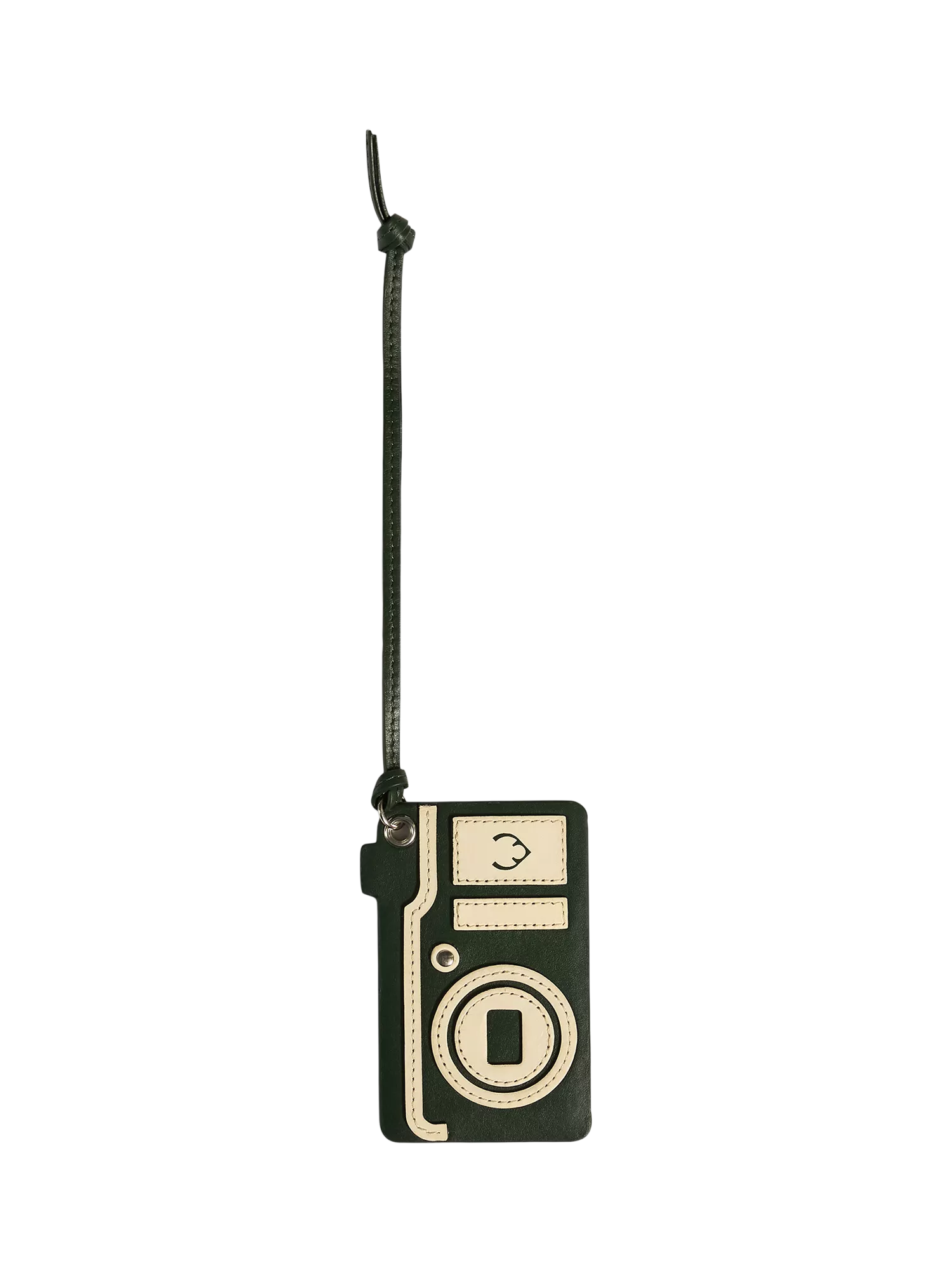 Antler Camera Heritage luggage tag in Cedar, UK version