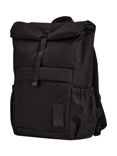 John Lewis Antler Urban Core Roll Top Backpack, 26L, Black- Buy online at McGrocer
