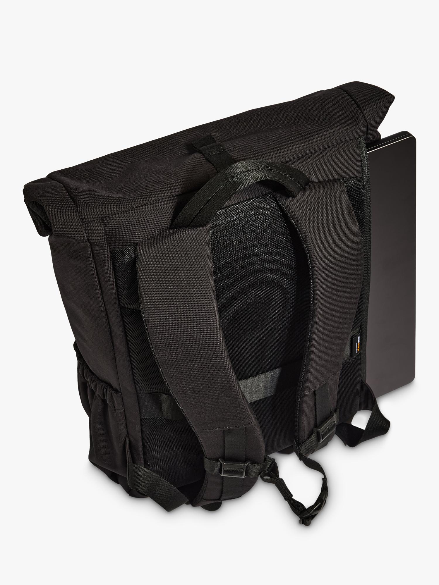 Antler Urban Core roll top backpack 26L black (British brand)