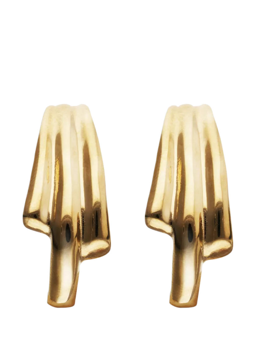 UNOde50 Elongated Stud Earrings 3cm