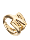 UNOde50 gold spiral ring 16cm (British brand)