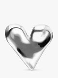 UNOde50 Molten Heart ring silver plated, imported from the UK