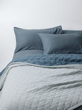 John Lewis striped quilted bedspread king size - British product