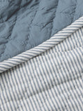John Lewis striped quilted bedspread king size - British product