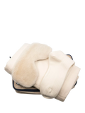SHLEEP Merino Knit Fleece Travel Kit, Ivory Tusk