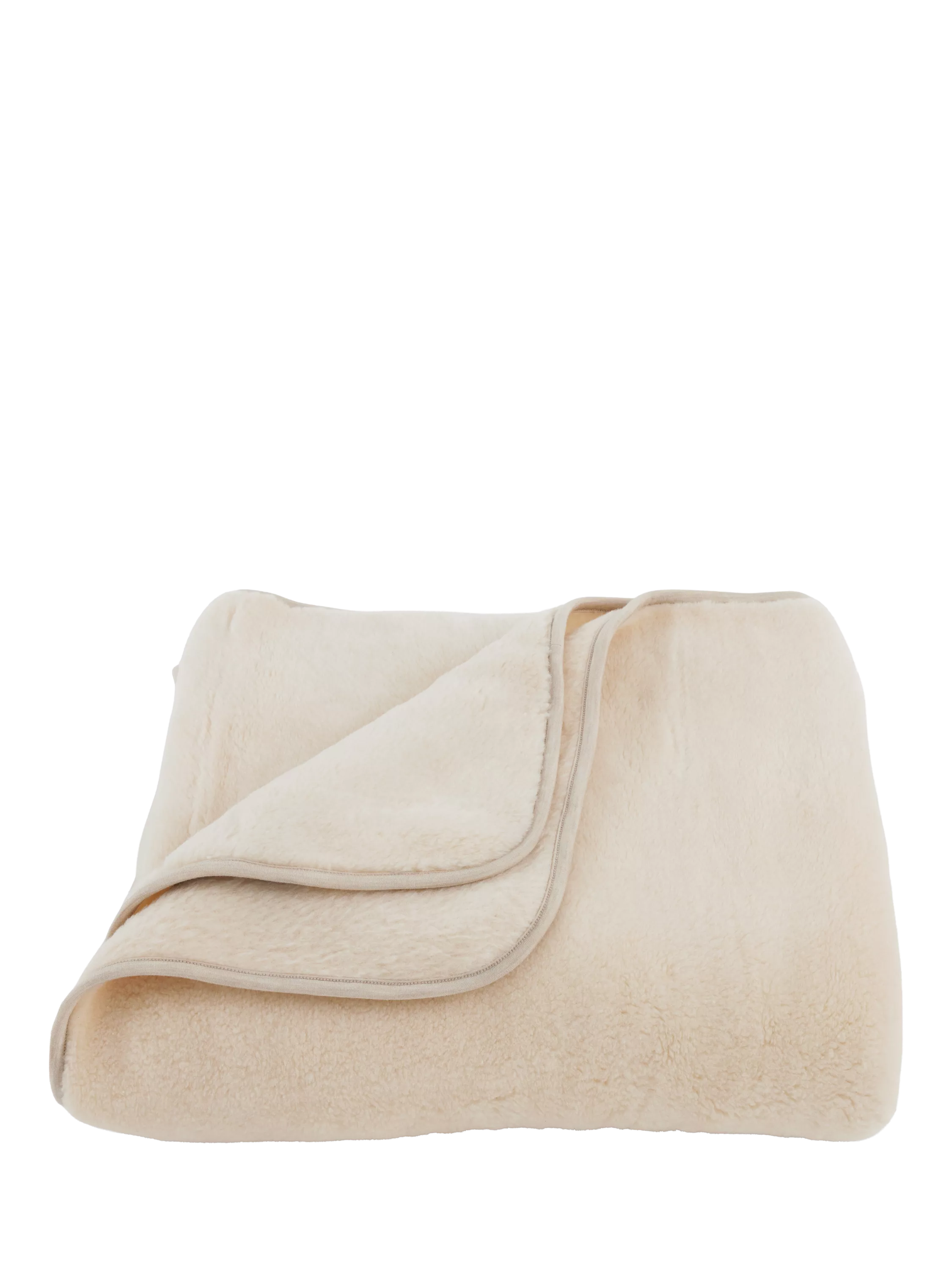 SHLEEP Reversible Merino Knit Fleece Throw 190 x 120cm