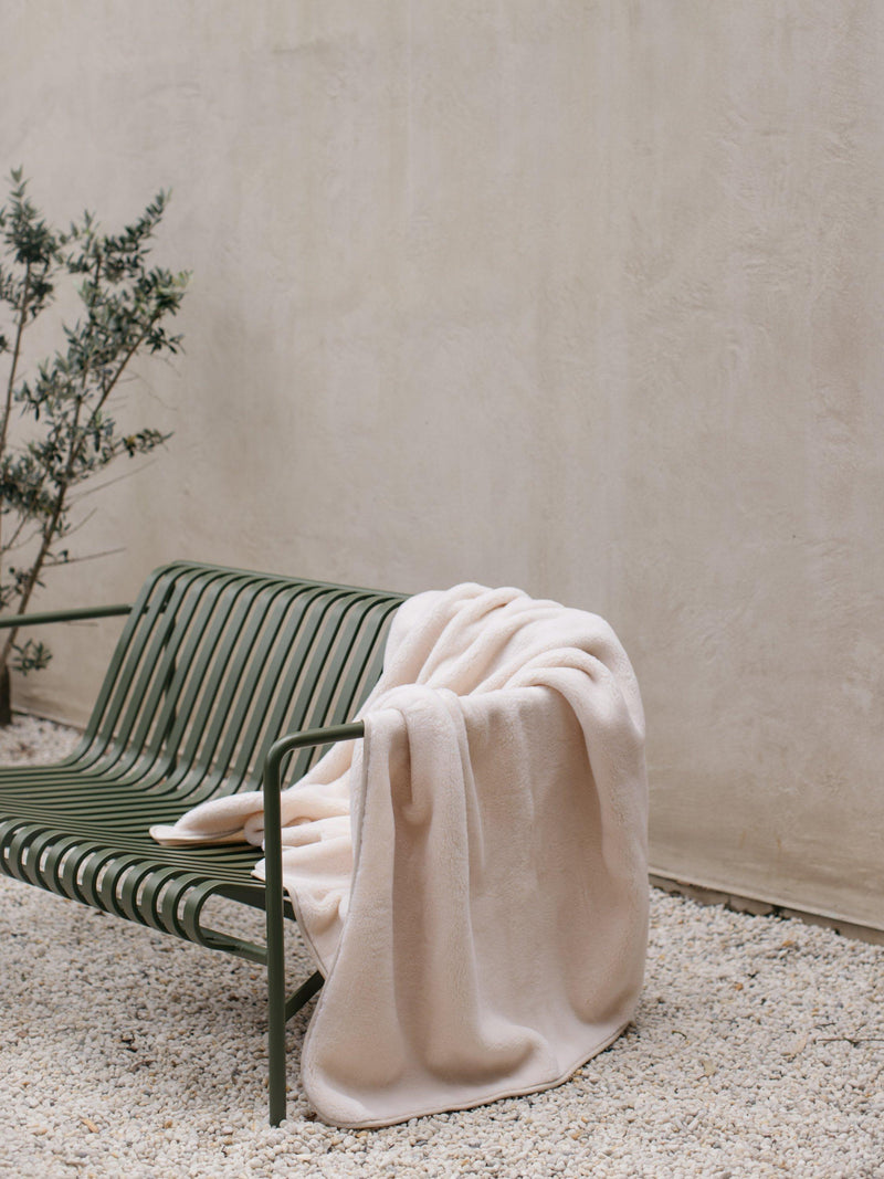 SHLEEP reversible merino throw 190x120cm - British product