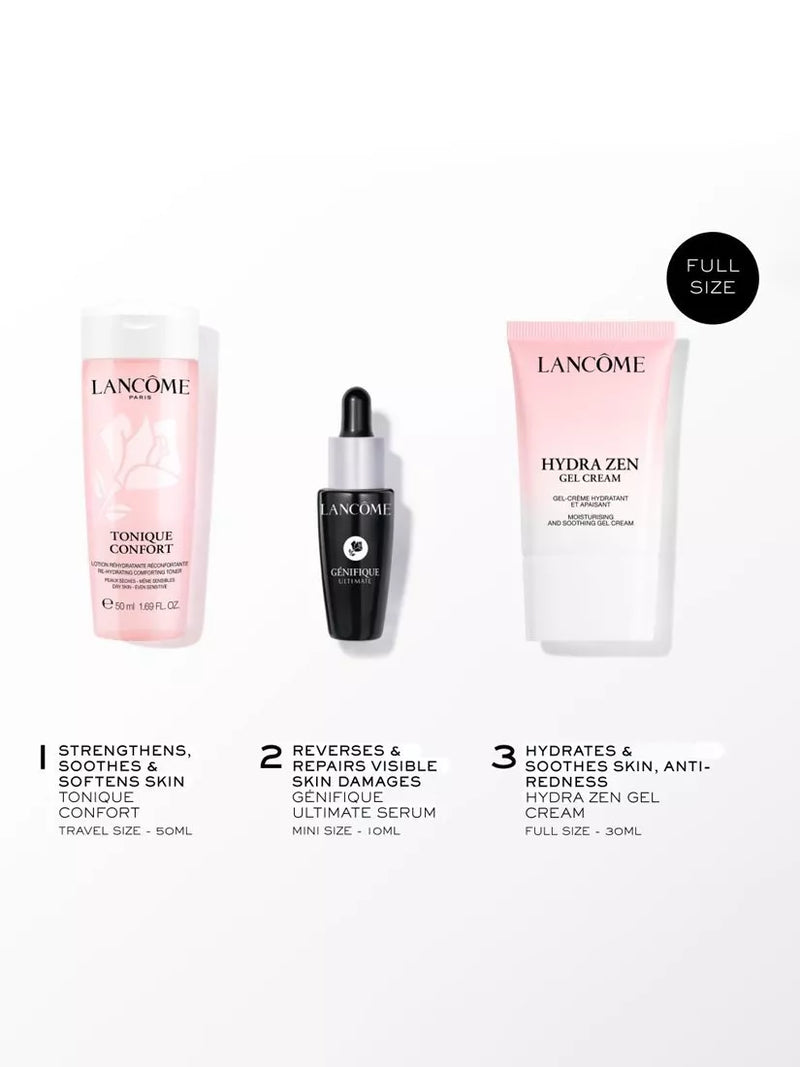 Lancôme Hydra Zen skincare gift set, UK version