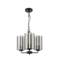 Där Daylin three-arm pendant light black, imported from the UK