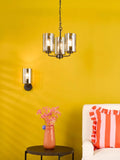 Där Daylin three-arm pendant light black, imported from the UK