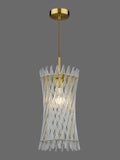 Där Loire pendant ceiling light brass clear - British product