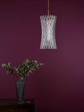Där Loire pendant ceiling light brass clear - British product