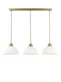 Laura Ashley Durford pendant light antique brass, UK version