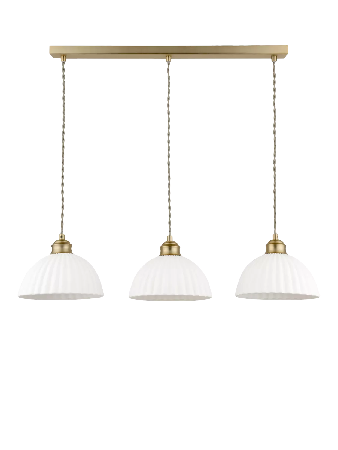 Laura Ashley Durford pendant light antique brass, UK version