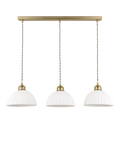 Laura Ashley Durford pendant light antique brass, UK version