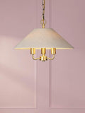 Laura Ashley Harland pendant ceiling light 40cm antique brass (British brand)
