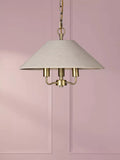Laura Ashley Harland pendant ceiling light 40cm antique brass (British brand)