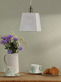 Laura Ashley square porcelain pendant ceiling light cream (British brand)