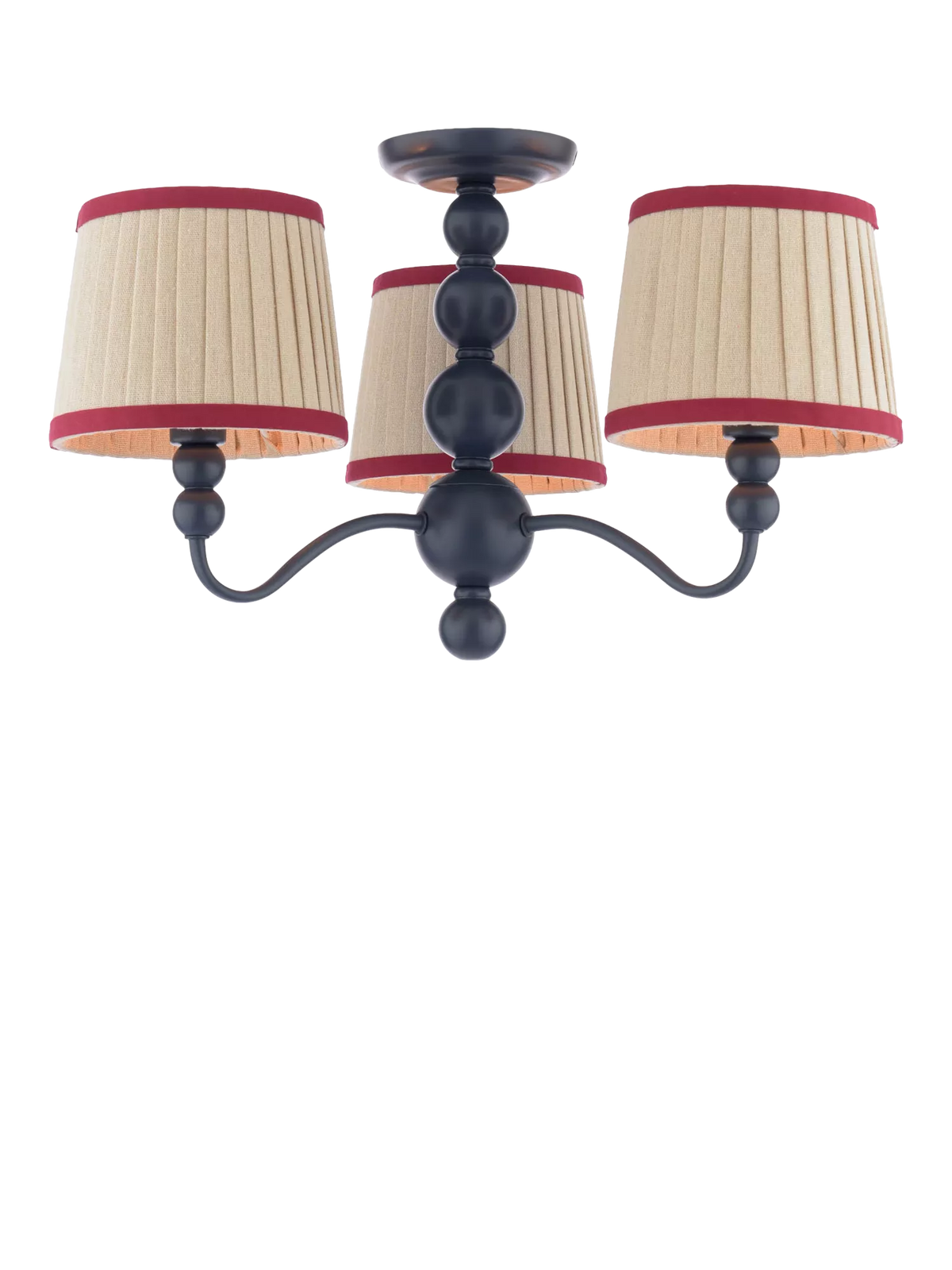 Joules Harewood semi flush ceiling light navy blue - British product