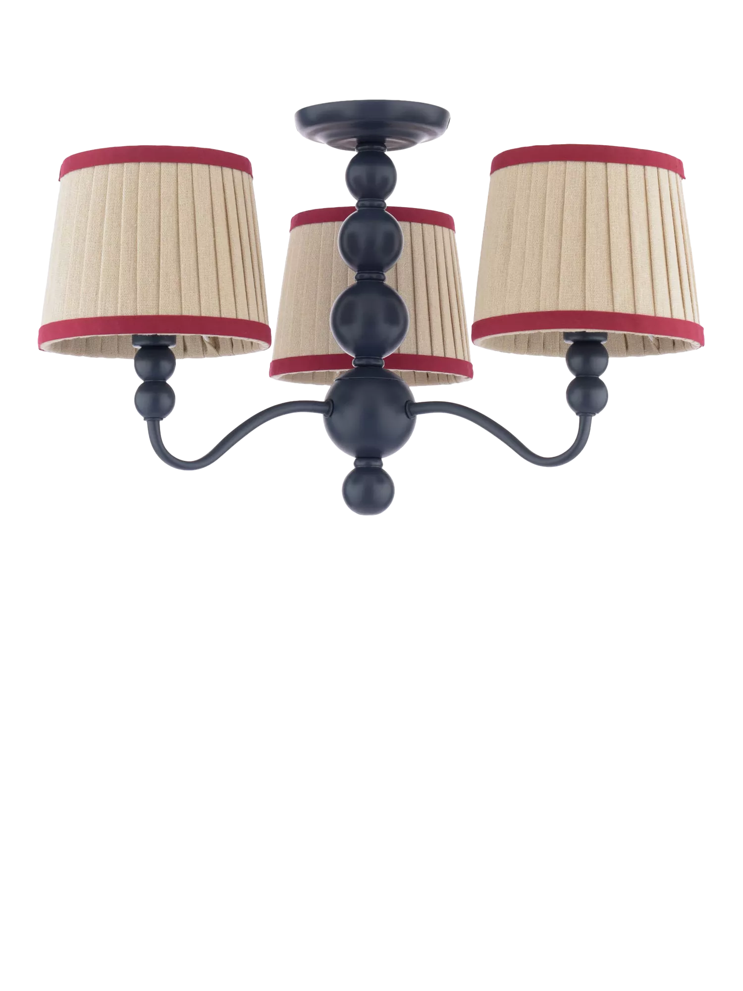 Joules Harewood semi flush ceiling light navy blue - British product