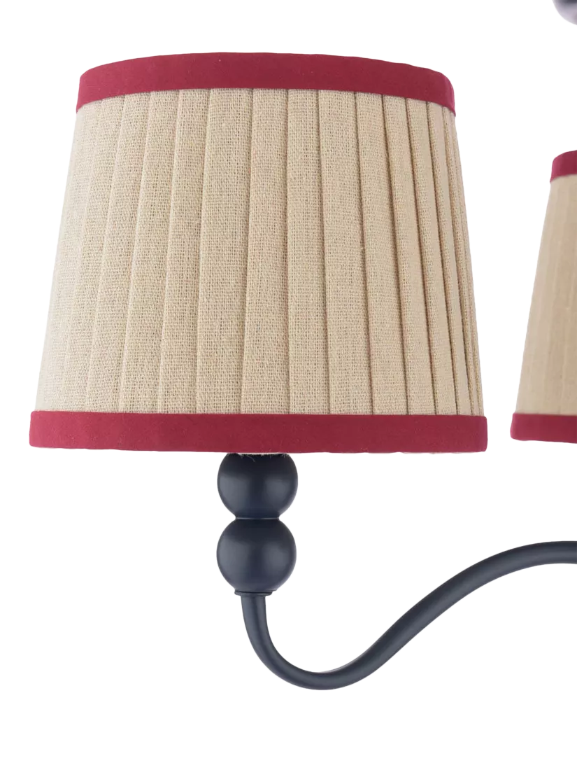 Joules Harewood semi flush ceiling light navy blue - British product