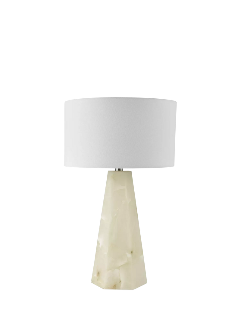 Där Paget alabaster lamp base - British product