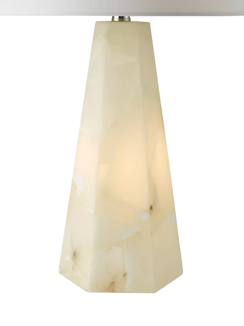 Där Paget alabaster lamp base - British product