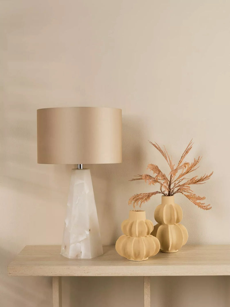 Där Paget alabaster lamp base - British product