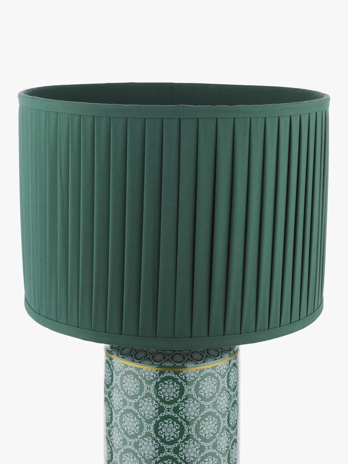 Laura Ashley Knipton table lamp green ceramic base (British brand)