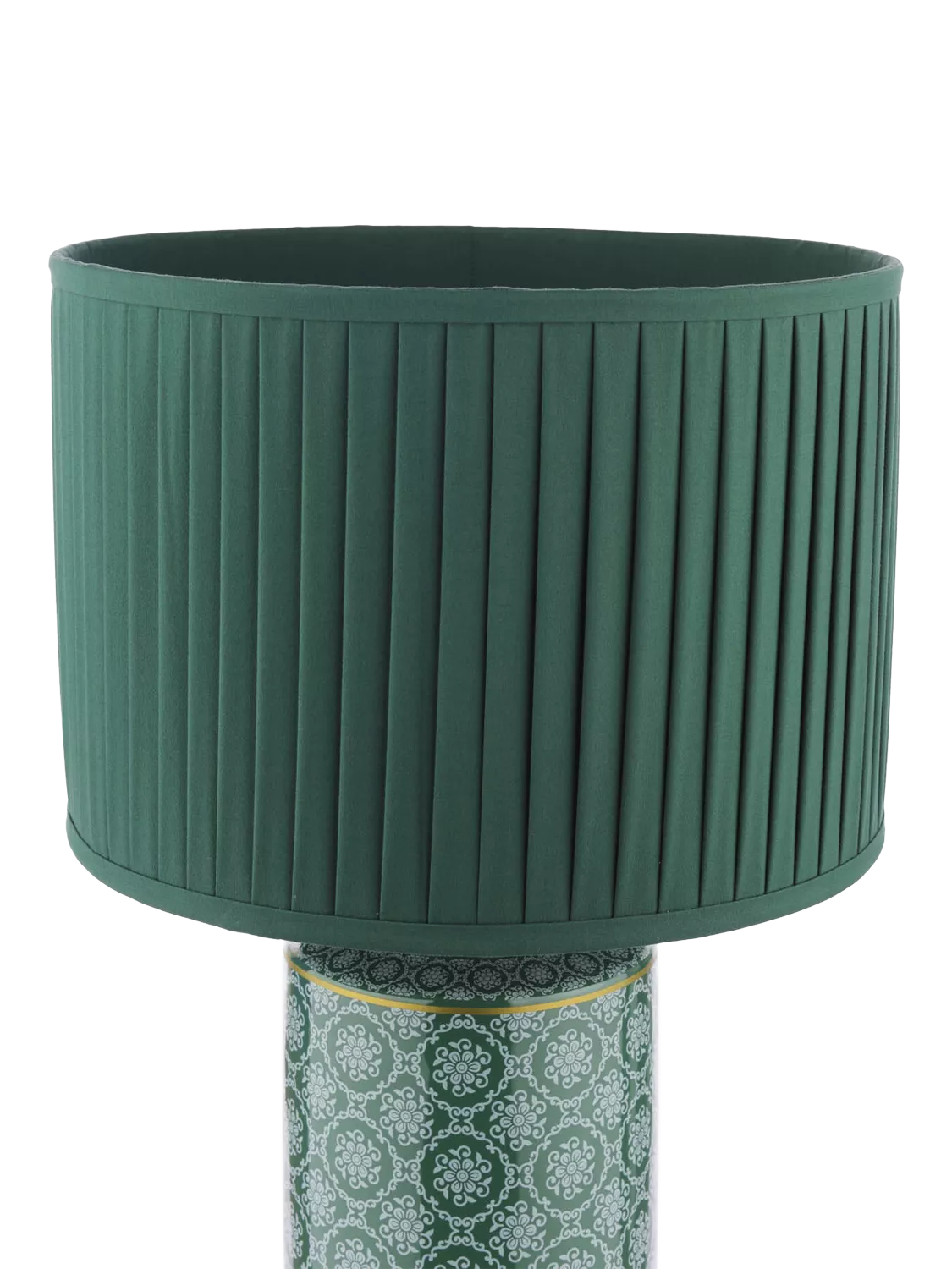 Laura Ashley Knipton table lamp green ceramic base (British brand)