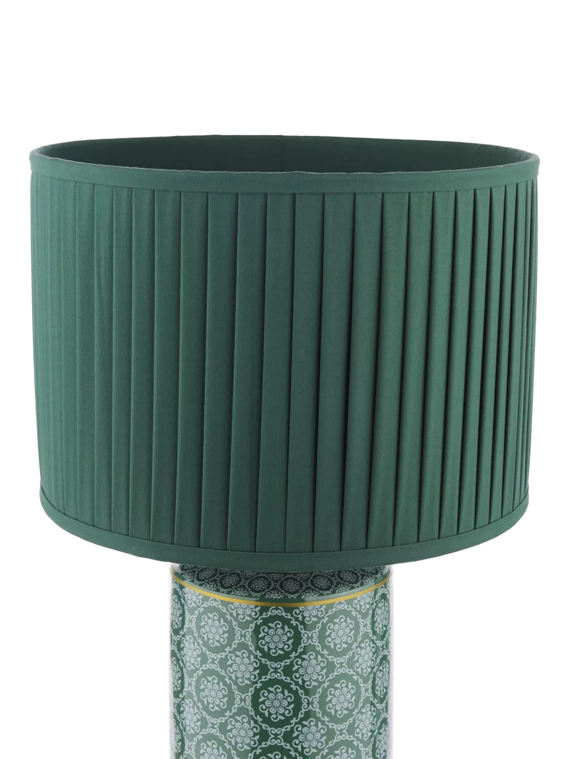 Laura Ashley Knipton table lamp green ceramic base (British brand)