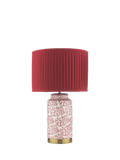 Laura Ashley Knipton table lamp ruby ceramic base, UK version