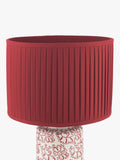 Laura Ashley Knipton table lamp ruby ceramic base, UK version