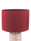 Laura Ashley Knipton table lamp ruby ceramic base, UK version