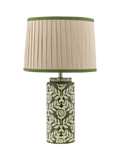 Joules Highclere glazed ceramic table lamp floral - British product