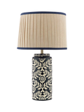Joules Highclere table lamp navy blue (British brand)
