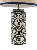 Joules Highclere table lamp navy blue (British brand)