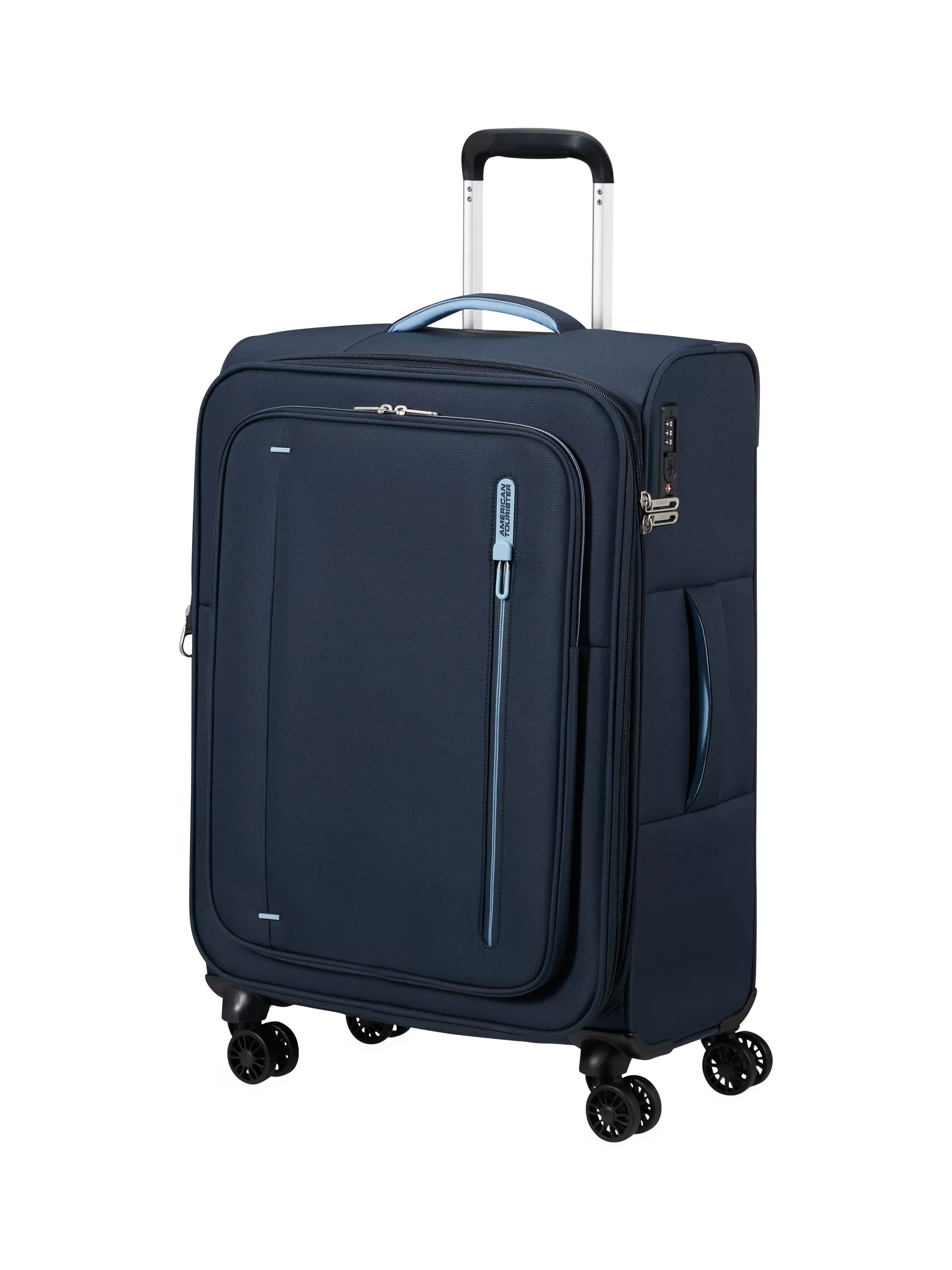 American Tourister Cloudrider 4-Wheel Expandable Medium Suitcase, 74L